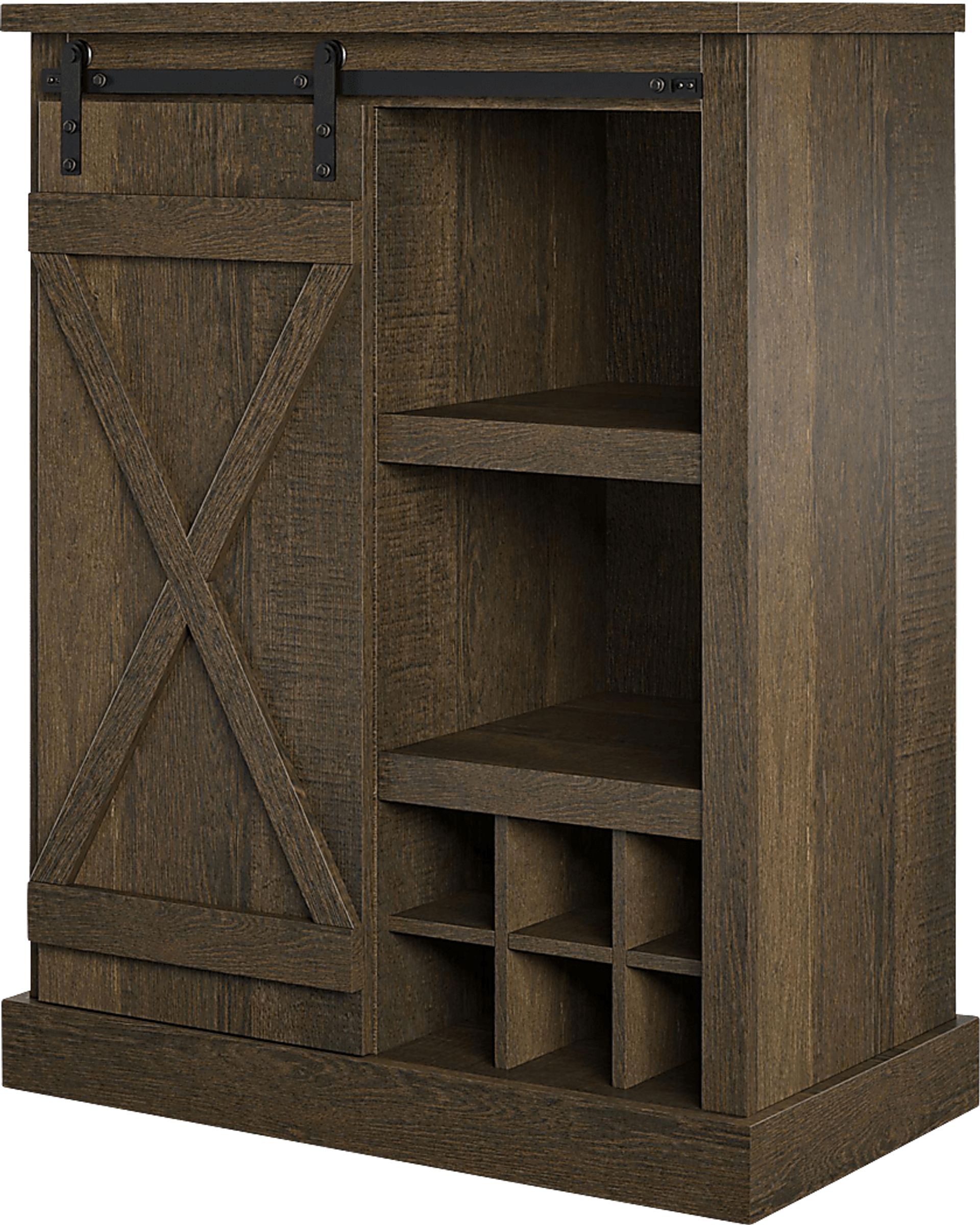Westrae Oak Accent Cabinet - Image 4