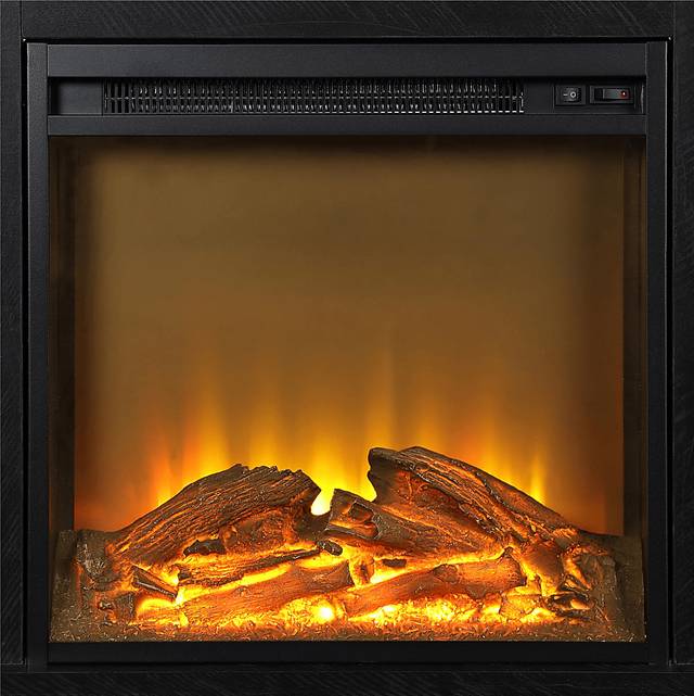 Westral Black 47 in. Console with Electric Fireplace - Thumbnail - Image 3