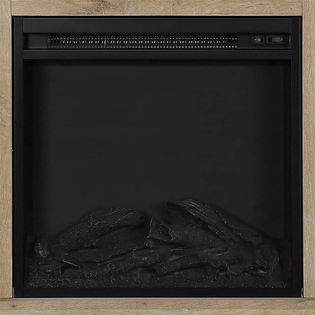 Westral Brown 47 in. Console with Electric Fireplace - Thumbnail - Image 7