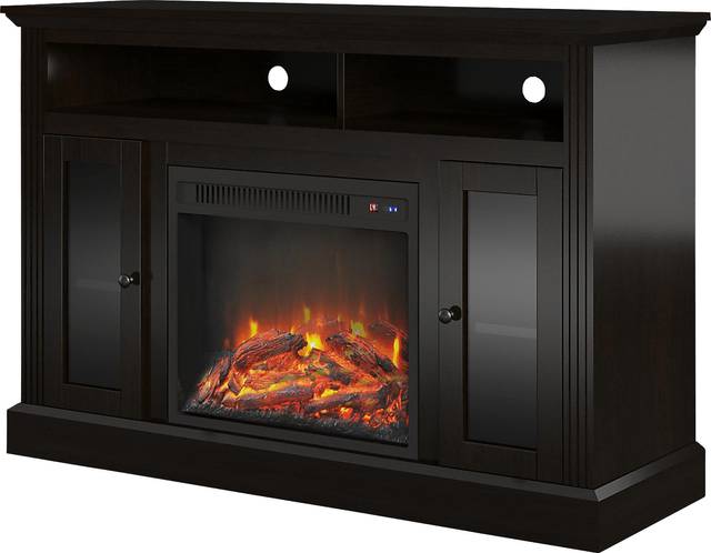 Westral Espresso 47 in. Console with Electric Fireplace - Thumbnail - Image 2