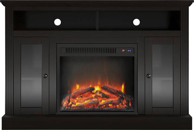 Westral Espresso 47 in. Console with Electric Fireplace - Thumbnail - Image 3