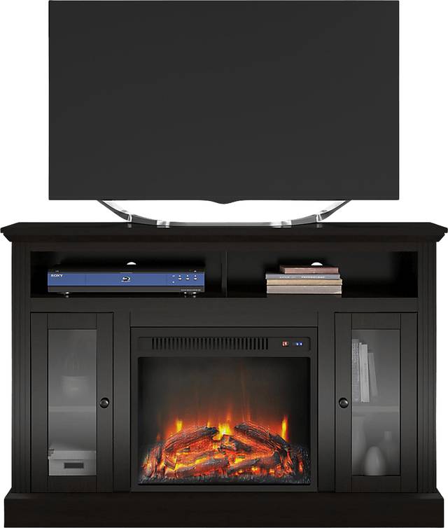 Westral Espresso 47 in. Console with Electric Fireplace - Thumbnail - Image 1