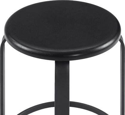 Westray Black Counter Height Stool