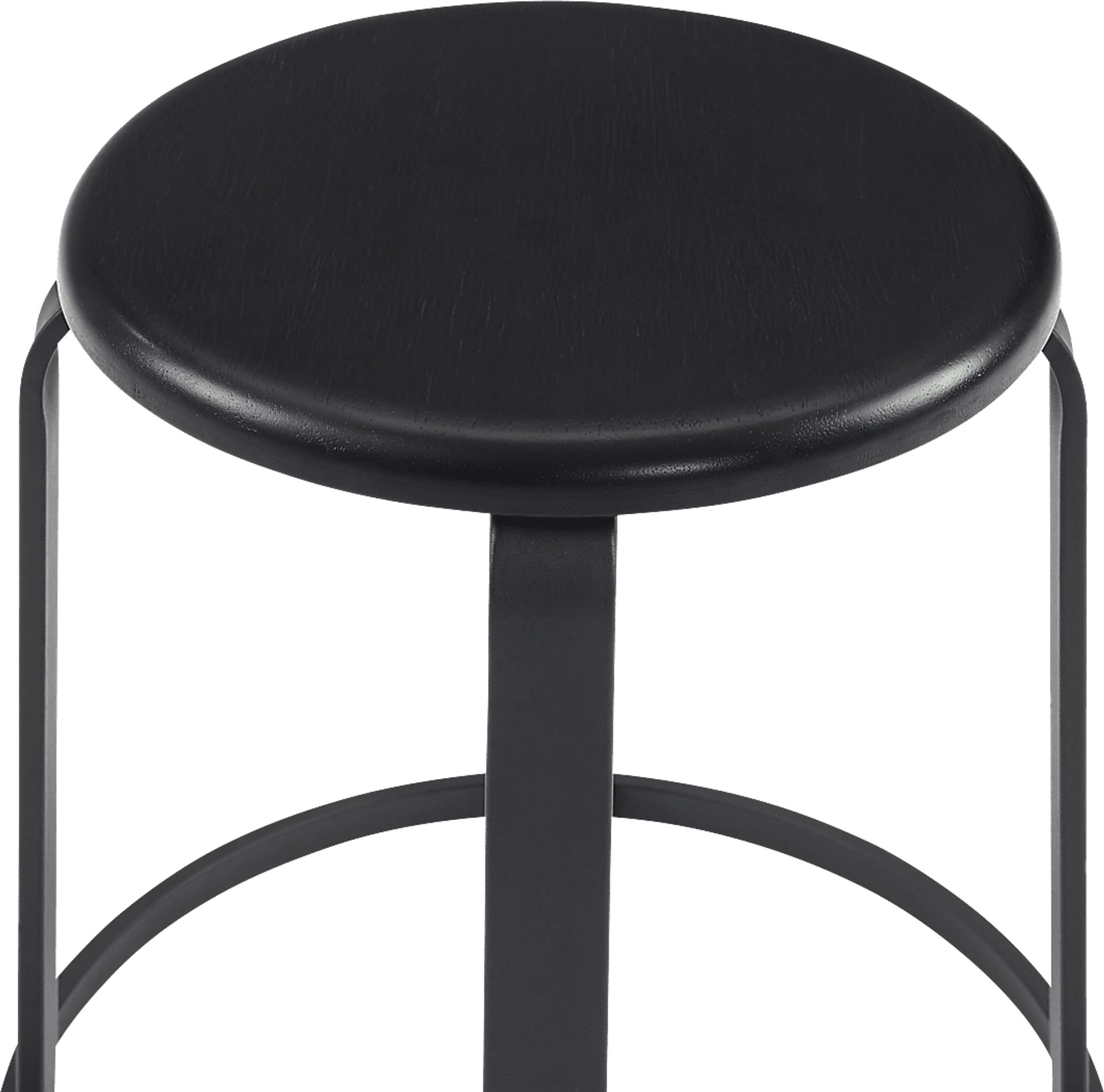 Westray Black Dining Stool, Set of 2 - Image 5