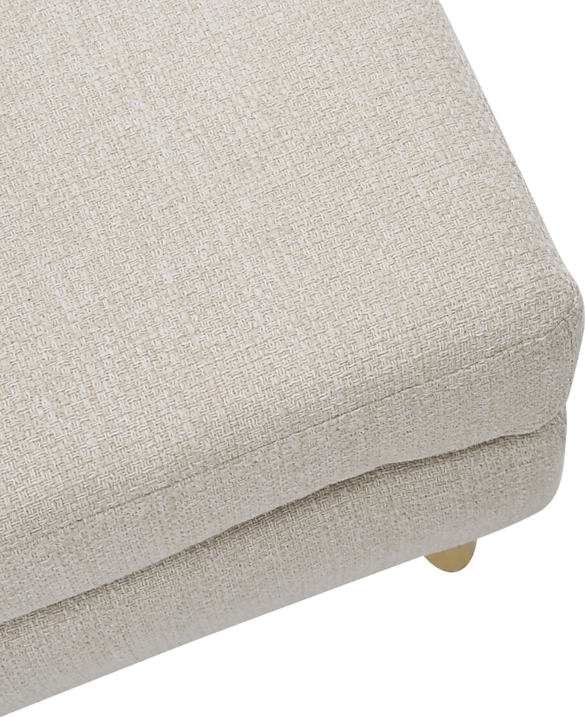 Westrivers Cream Accent Chair and Ottoman - Image 2