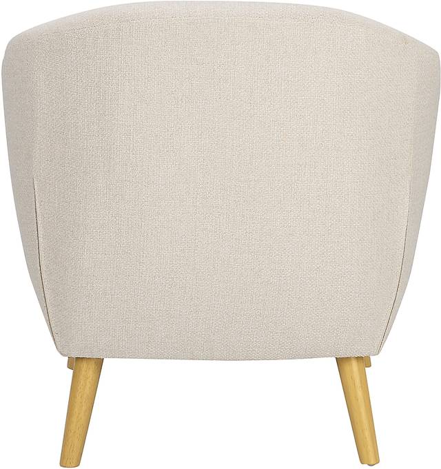 Westrivers Cream Accent Chair and Ottoman - Thumbnail - Image 6