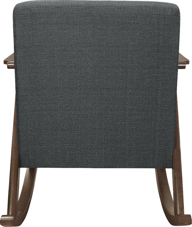 Westroll Dark Gray Rocking Chair - Thumbnail - Image 4