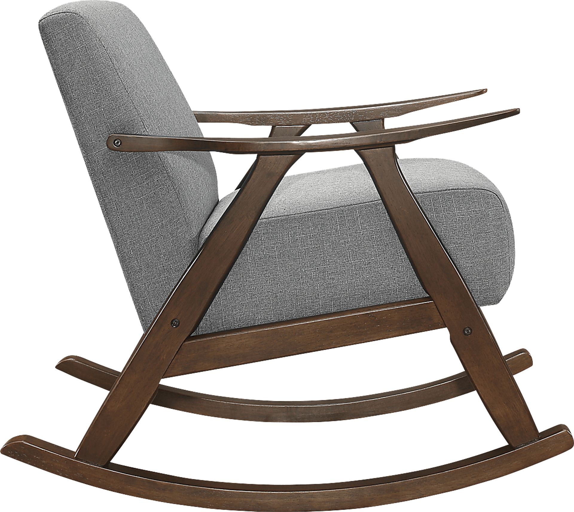 Westroll Gray Rocking Chair - Image 2