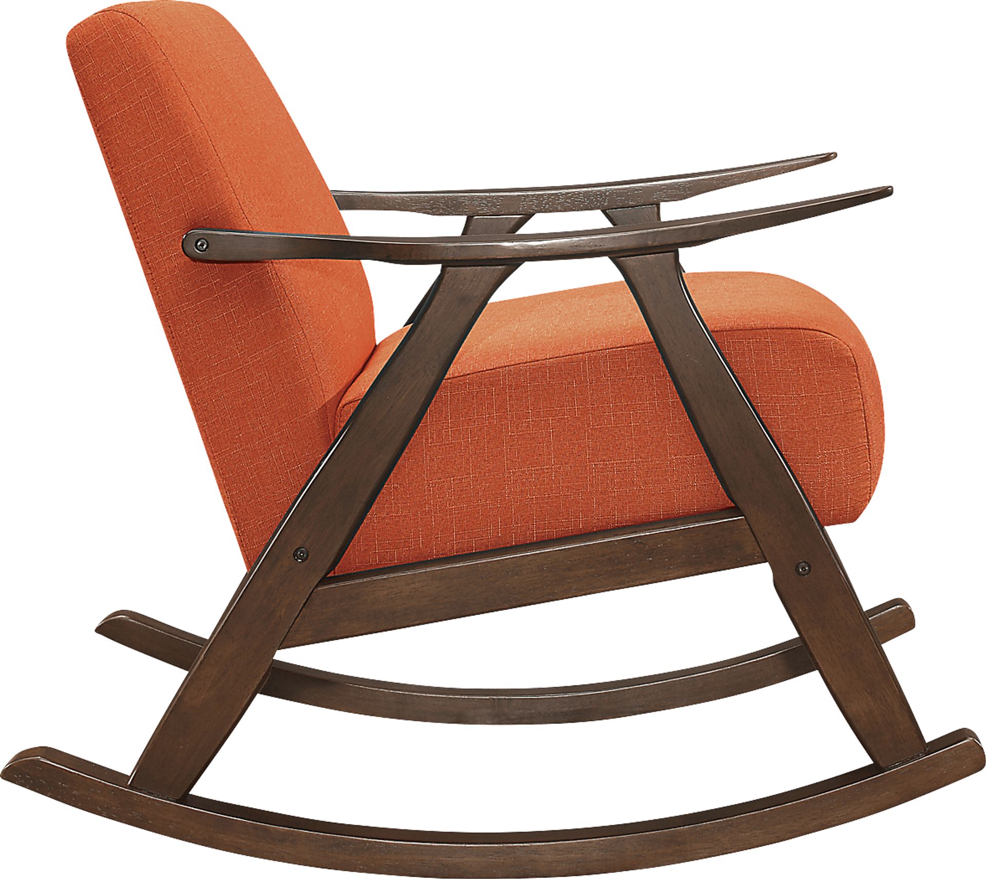 Westroll Orange Rocking Chair - Image 2