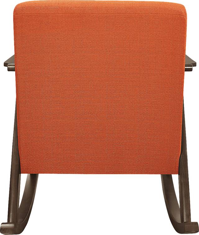 Westroll Orange Rocking Chair - Thumbnail - Image 4