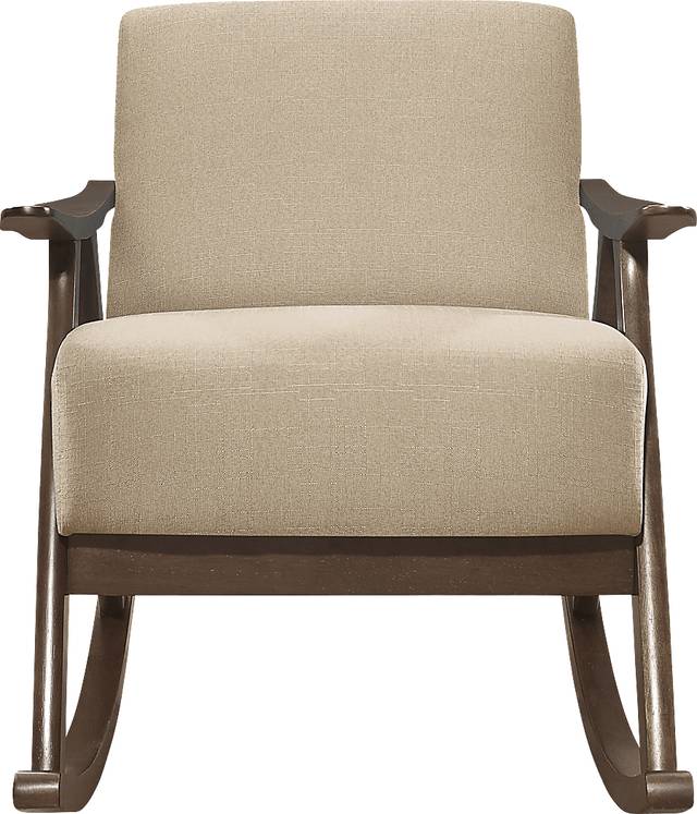 Westroll Tan Rocking Chair - Thumbnail - Image 3
