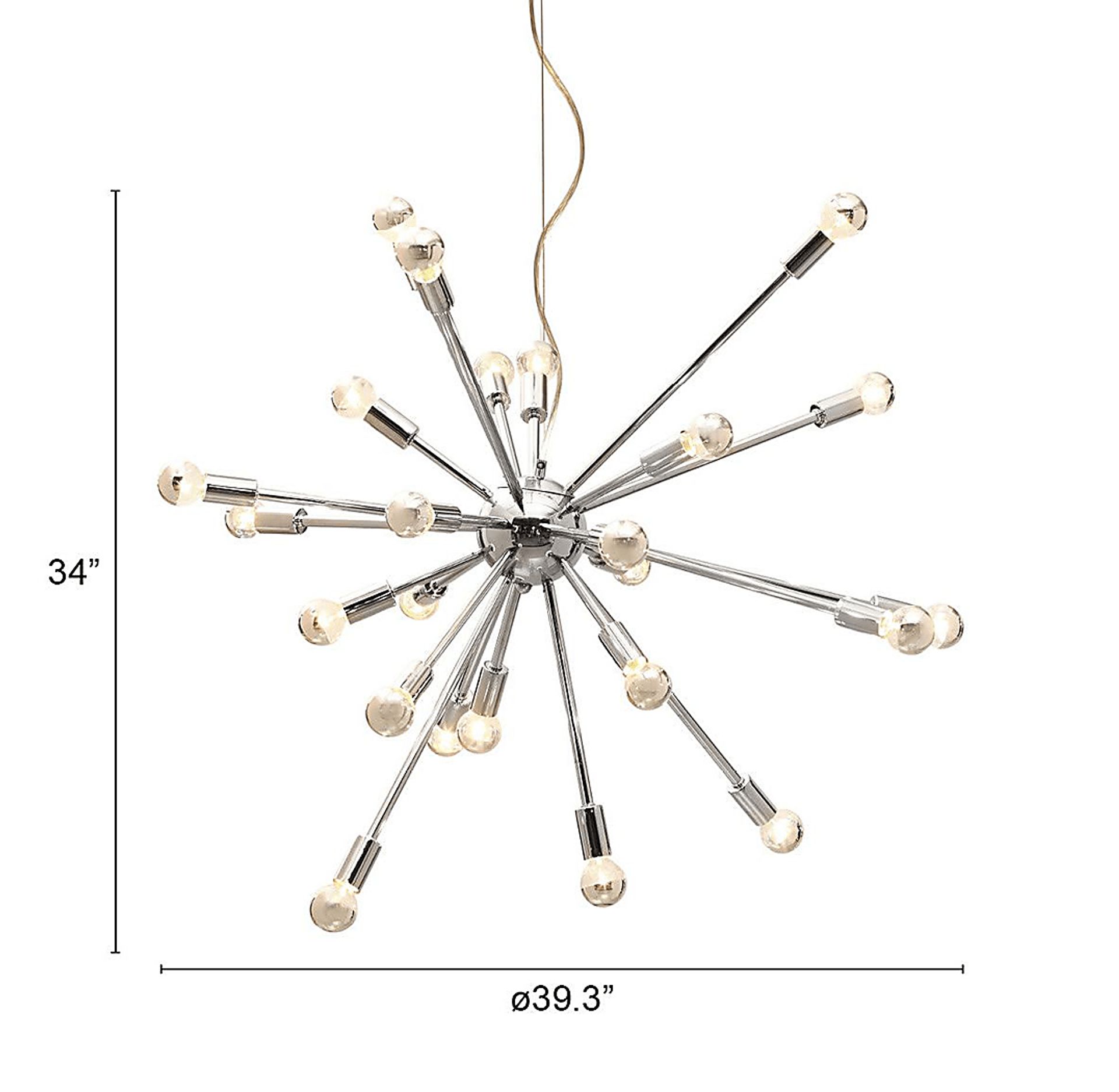 Westview Drive Chrome Chandelier - Image 3
