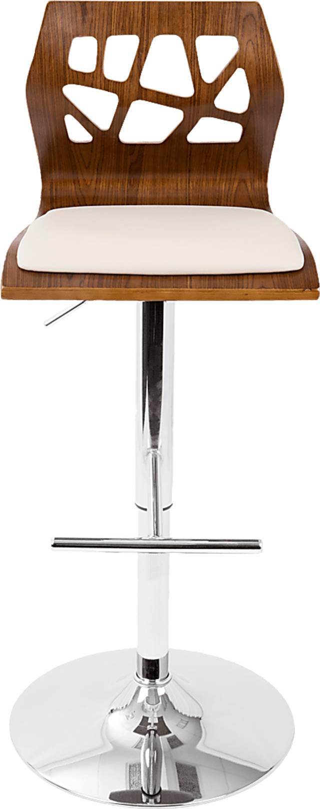 Westwise Cream Adjustable Barstool, Set of 2 - Thumbnail - Image 5
