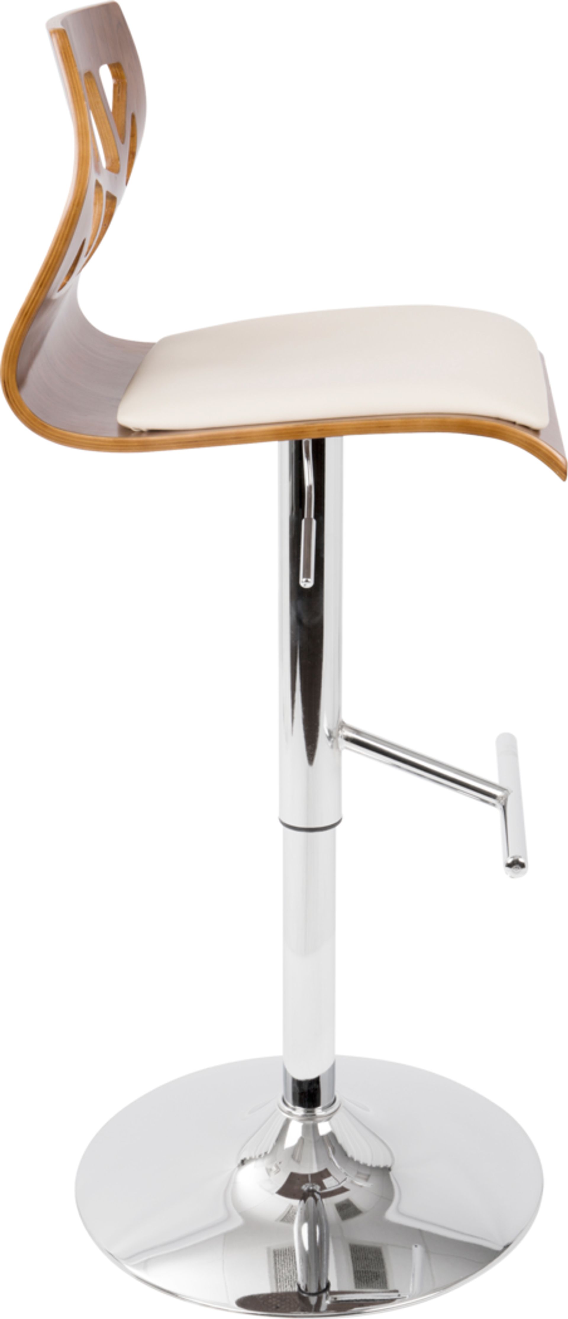 Westwise Cream Adjustable Barstool, Set of 2 - Image 7