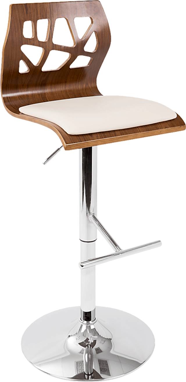 Westwise Cream Adjustable Barstool, Set of 2 - Thumbnail - Image 8