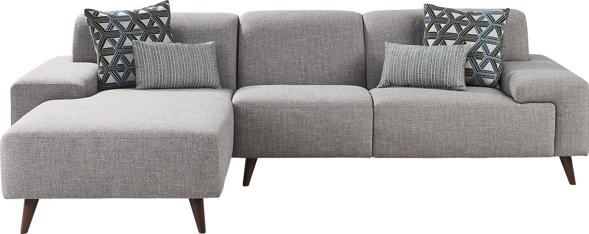 Westwood Gray 2 Pc Sectional - Image 3
