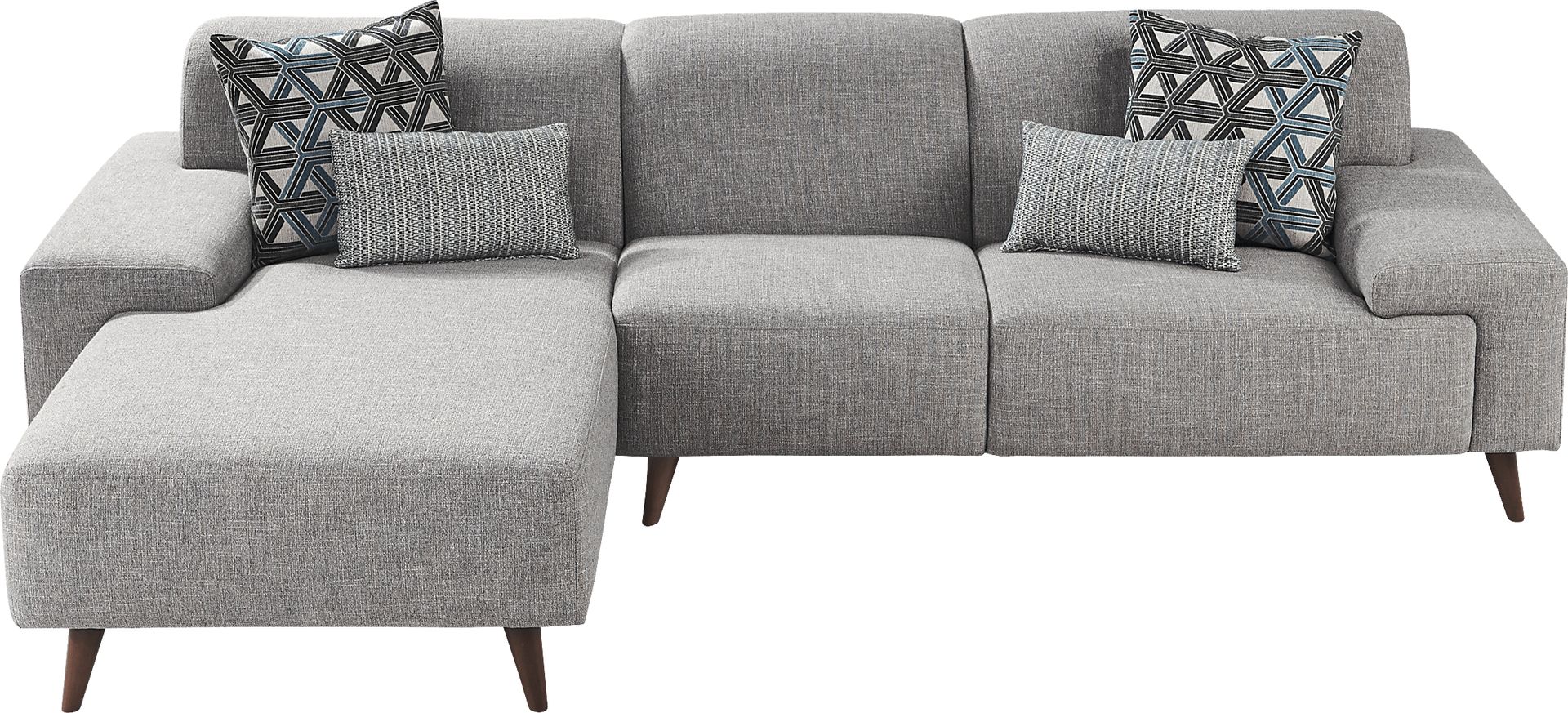 Westwood Gray 2 Pc Sectional - Image 4