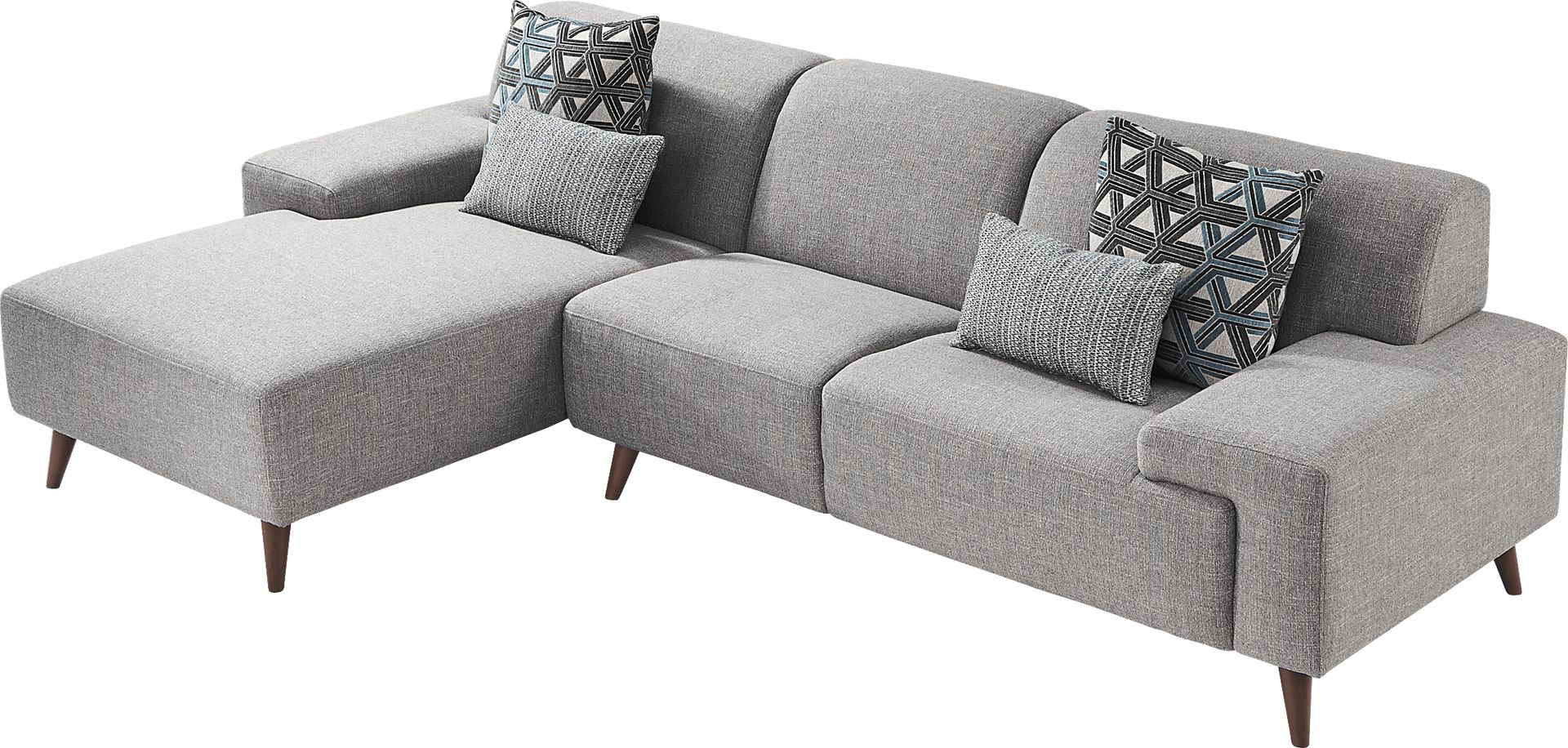 Westwood Gray 2 Pc Sectional - Image 5