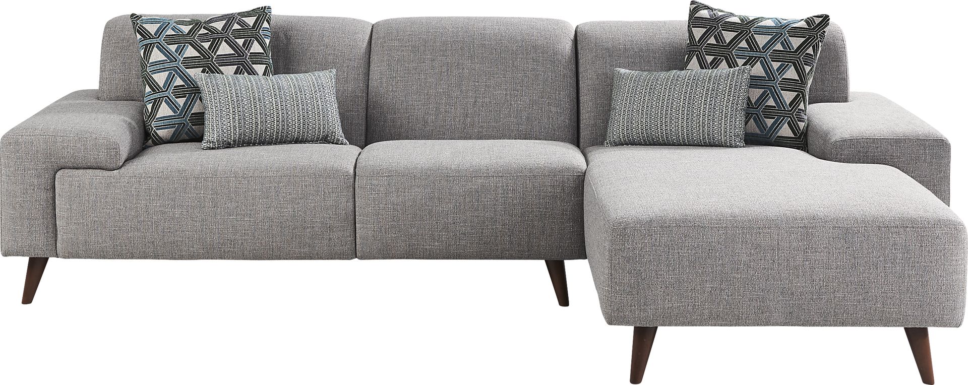 Westwood Gray 2 Pc Sectional - Image 3