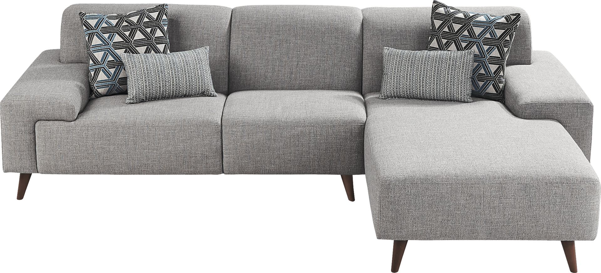 Westwood Gray 2 Pc Sectional - Image 4