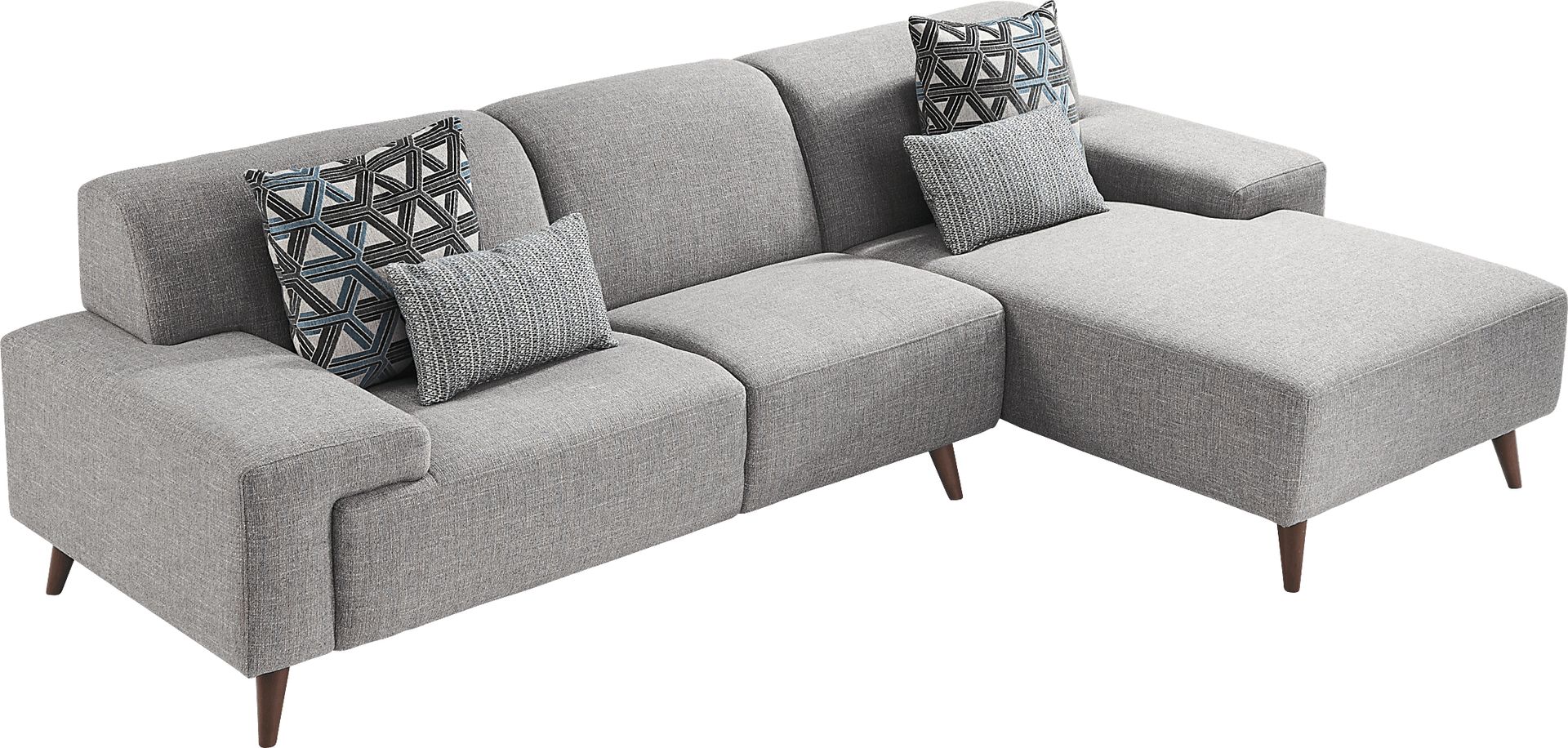 Westwood Gray 2 Pc Sectional - Image 5