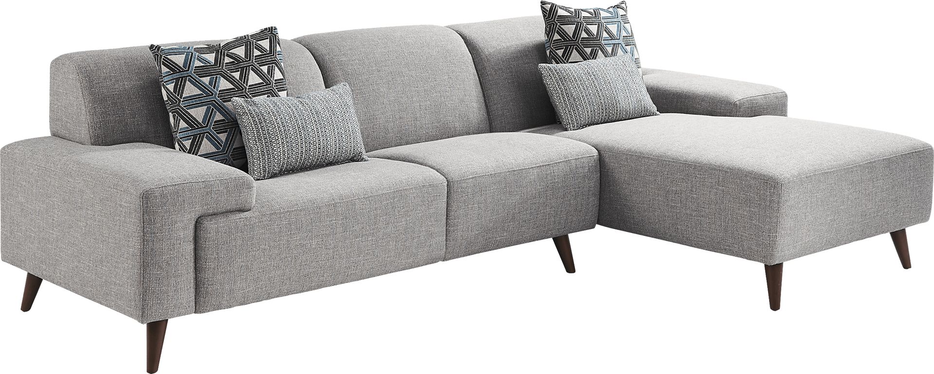 Westwood Gray 2 Pc Sectional - Image 1