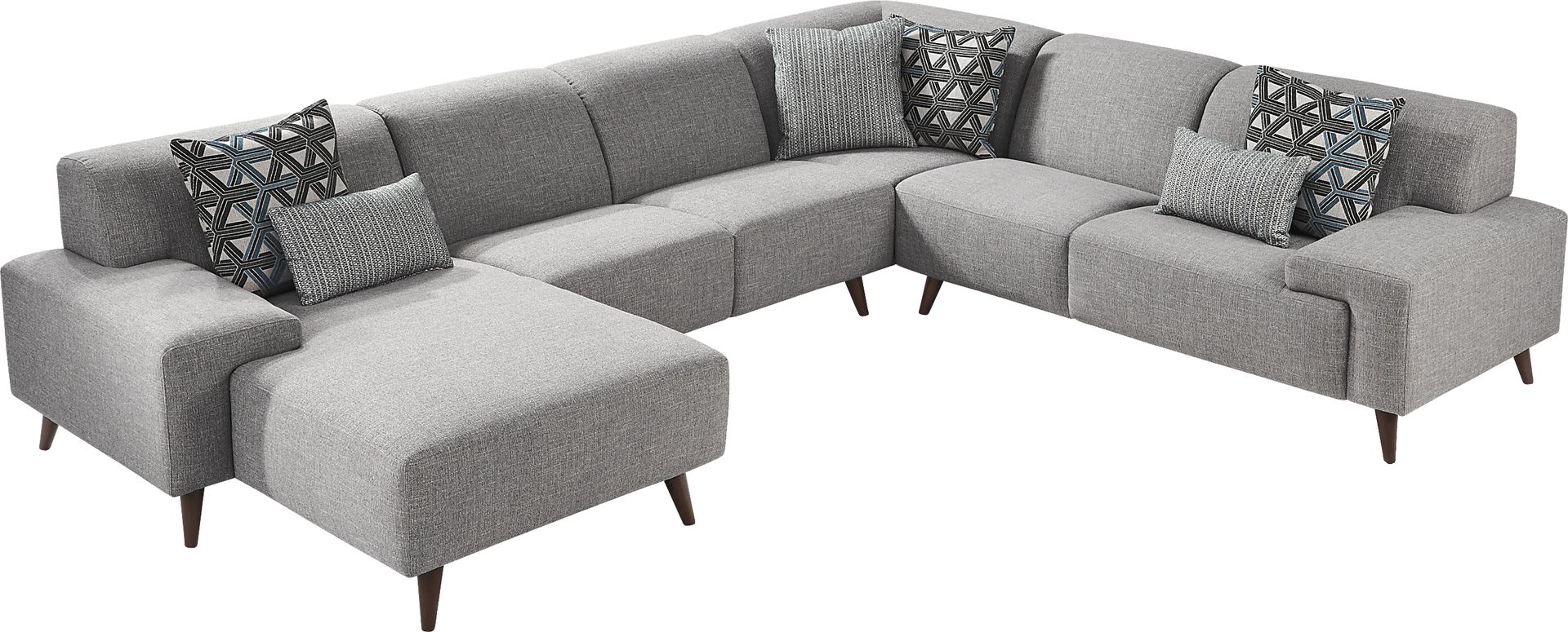 Westwood Gray 4 Pc Sectional - Image 1