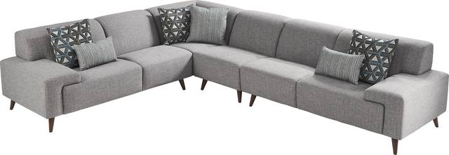 Westwood Gray 4 Pc Sectional - Thumbnail - Image 3