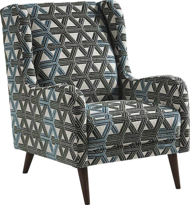 Westwood Gray Accent Chair - Thumbnail - Image 1