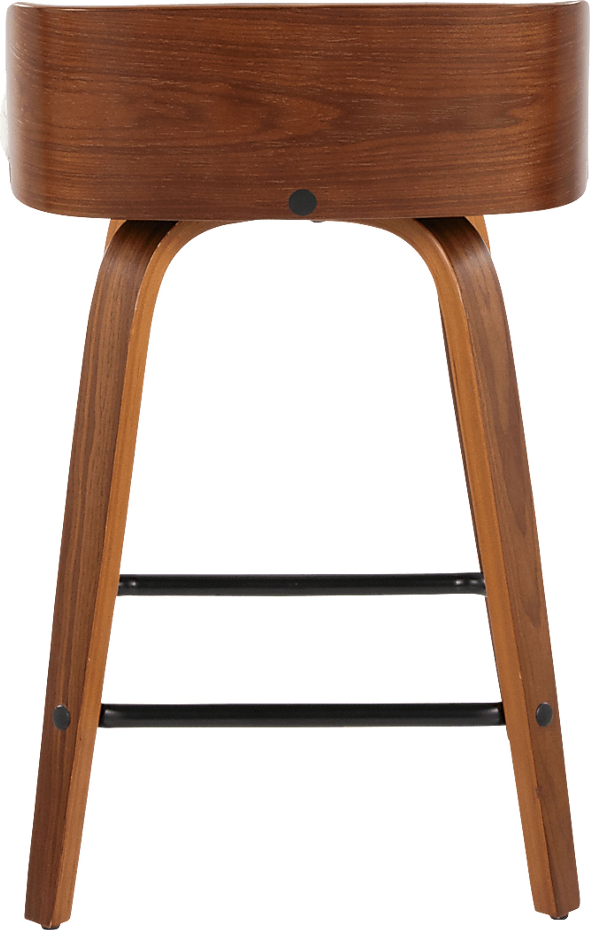 Wetherburn I Cream 24" Swivel Counter Height Stool, Set of 2 - Image 5