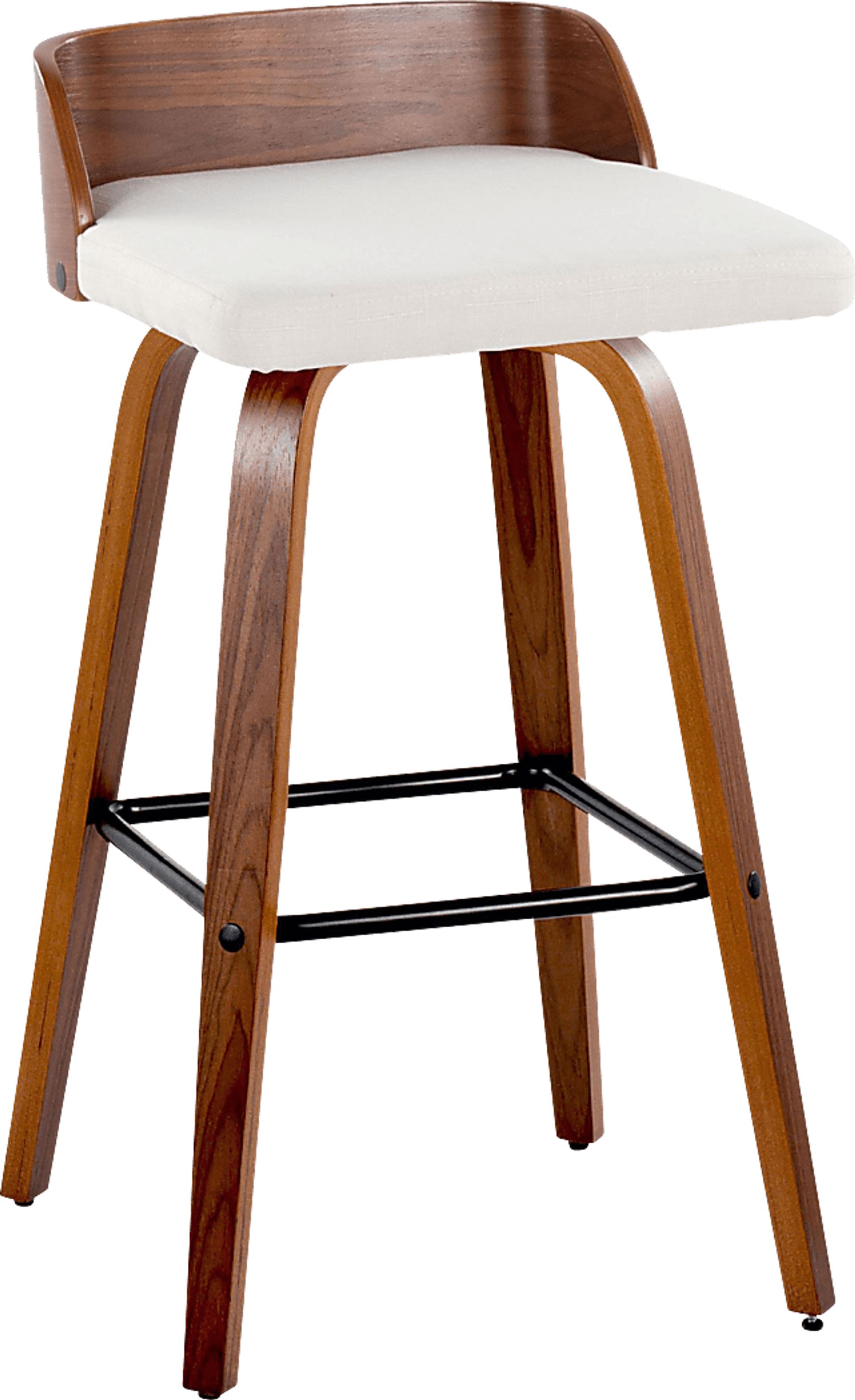 Wetherburn I Cream Swivel Barstool, Set of 2 - Image 3