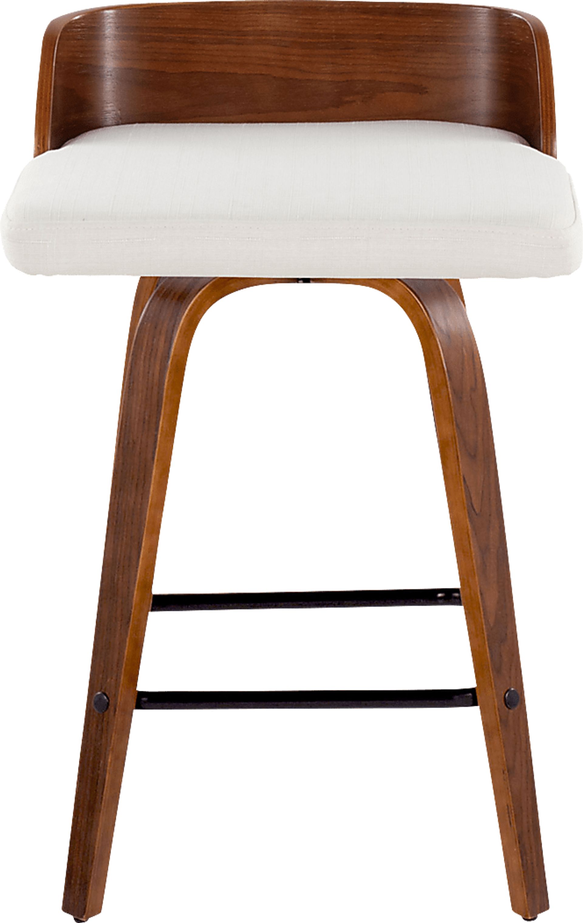 Wetherburn I Cream Swivel Counter Height Stool, Set of 2 - Image 4
