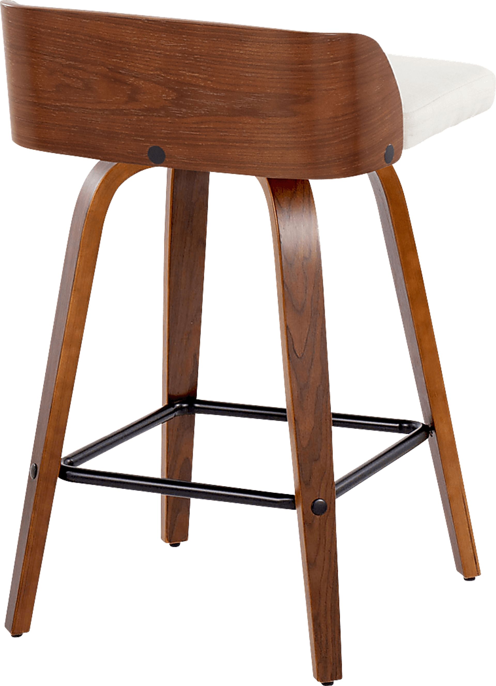 Wetherburn I Cream Swivel Counter Height Stool, Set of 2 - Image 6