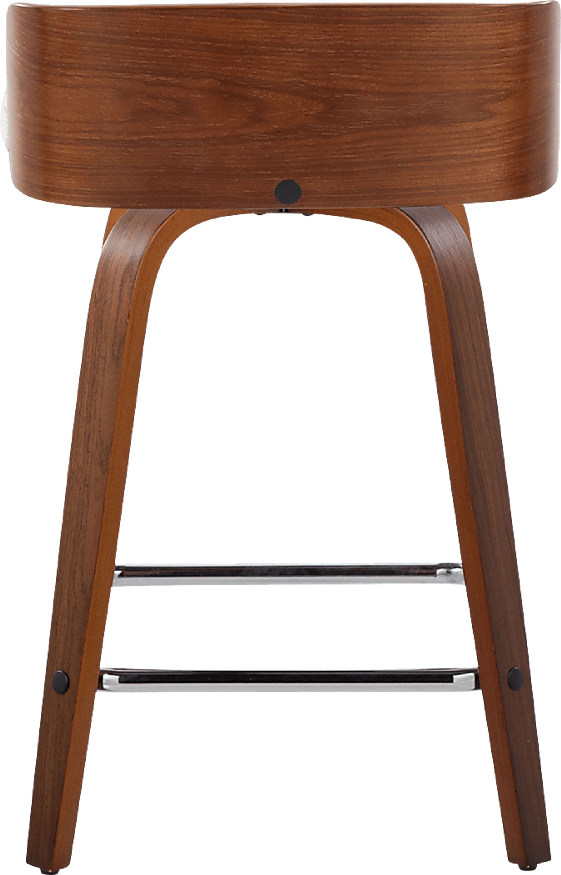 Wetherburn II Charcoal 24" Swivel Counter Height Stool, Set of 2 - Image 5