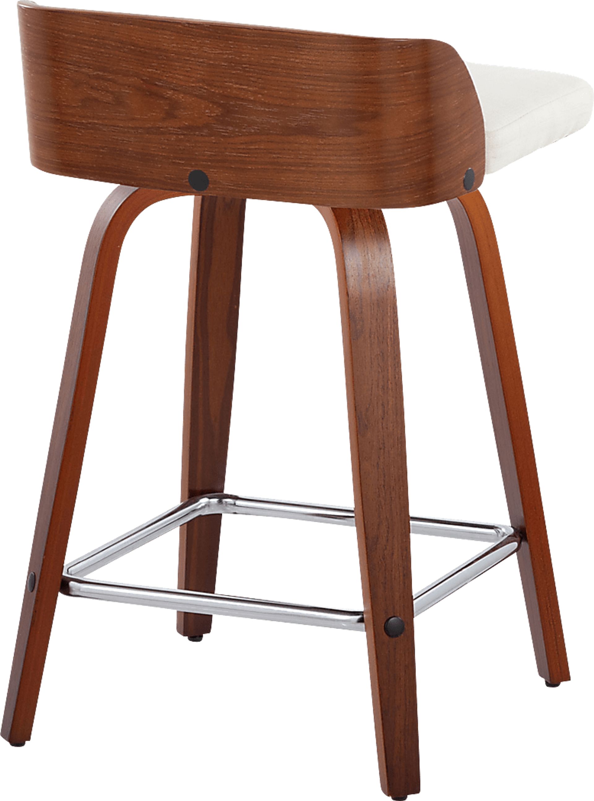 Wetherburn II Cream 24" Swivel Counter Height Stool, Set of 2 - Image 6