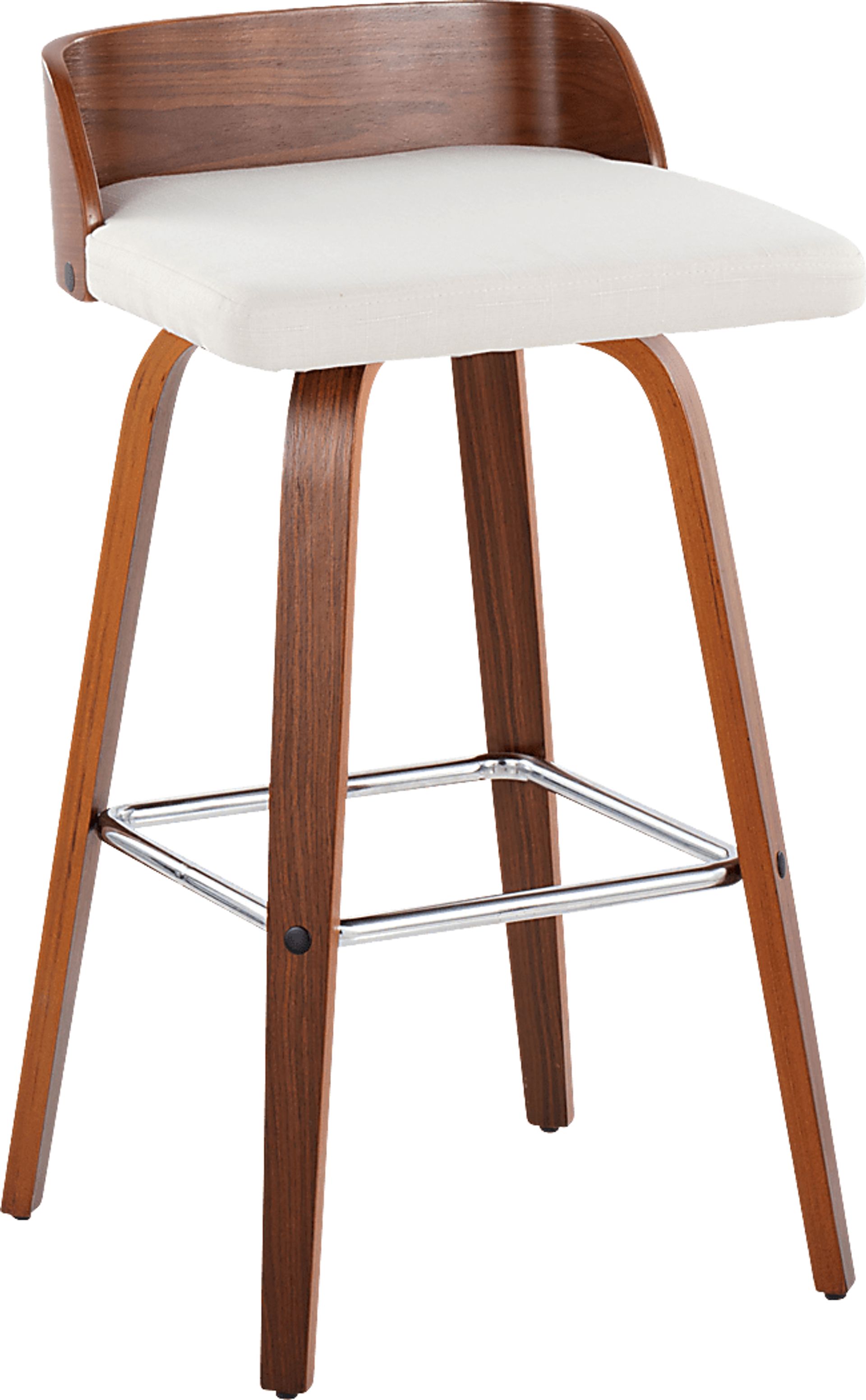 Wetherburn II Cream Swivel Barstool, Set of 2 - Image 3