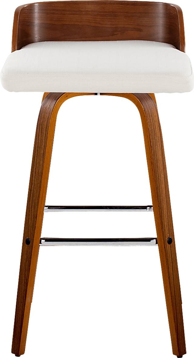 Wetherburn II Cream Swivel Barstool, Set of 2 - Thumbnail - Image 4