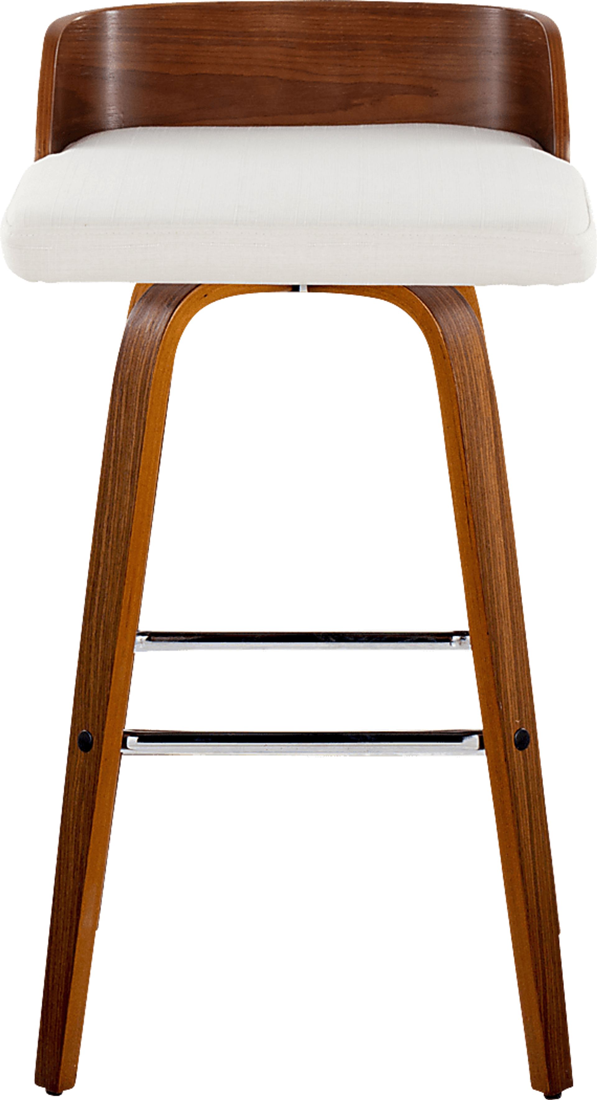 Wetherburn II Cream Swivel Barstool, Set of 2 - Image 4