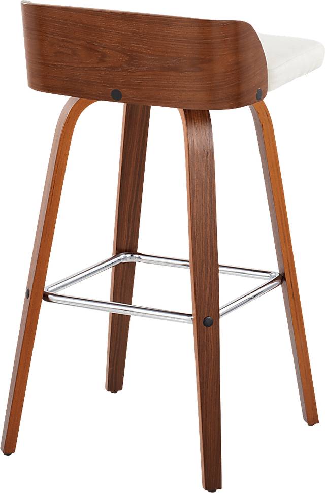 Wetherburn II Cream Swivel Barstool, Set of 2 - Thumbnail - Image 6