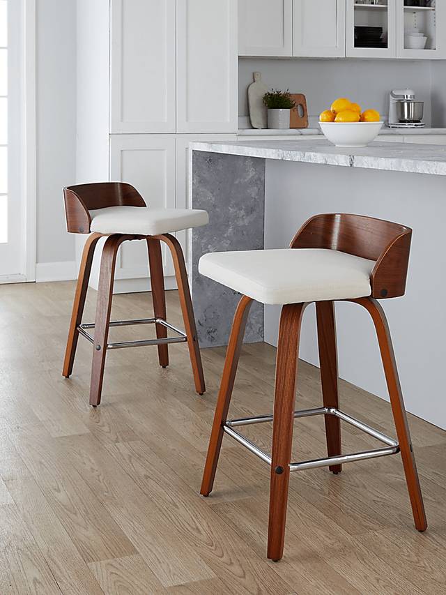 Wetherburn II Cream Swivel Counter Height Stool, Set of 2 - Thumbnail - Image 2