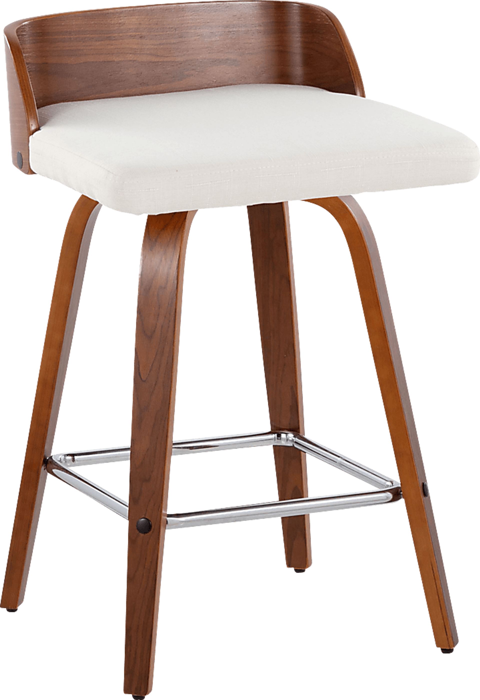 Wetherburn II Cream Swivel Counter Height Stool, Set of 2 - Image 3