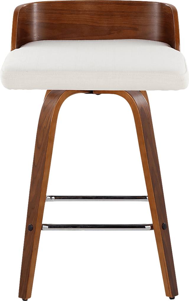 Wetherburn II Cream Swivel Counter Height Stool, Set of 2 - Thumbnail - Image 4