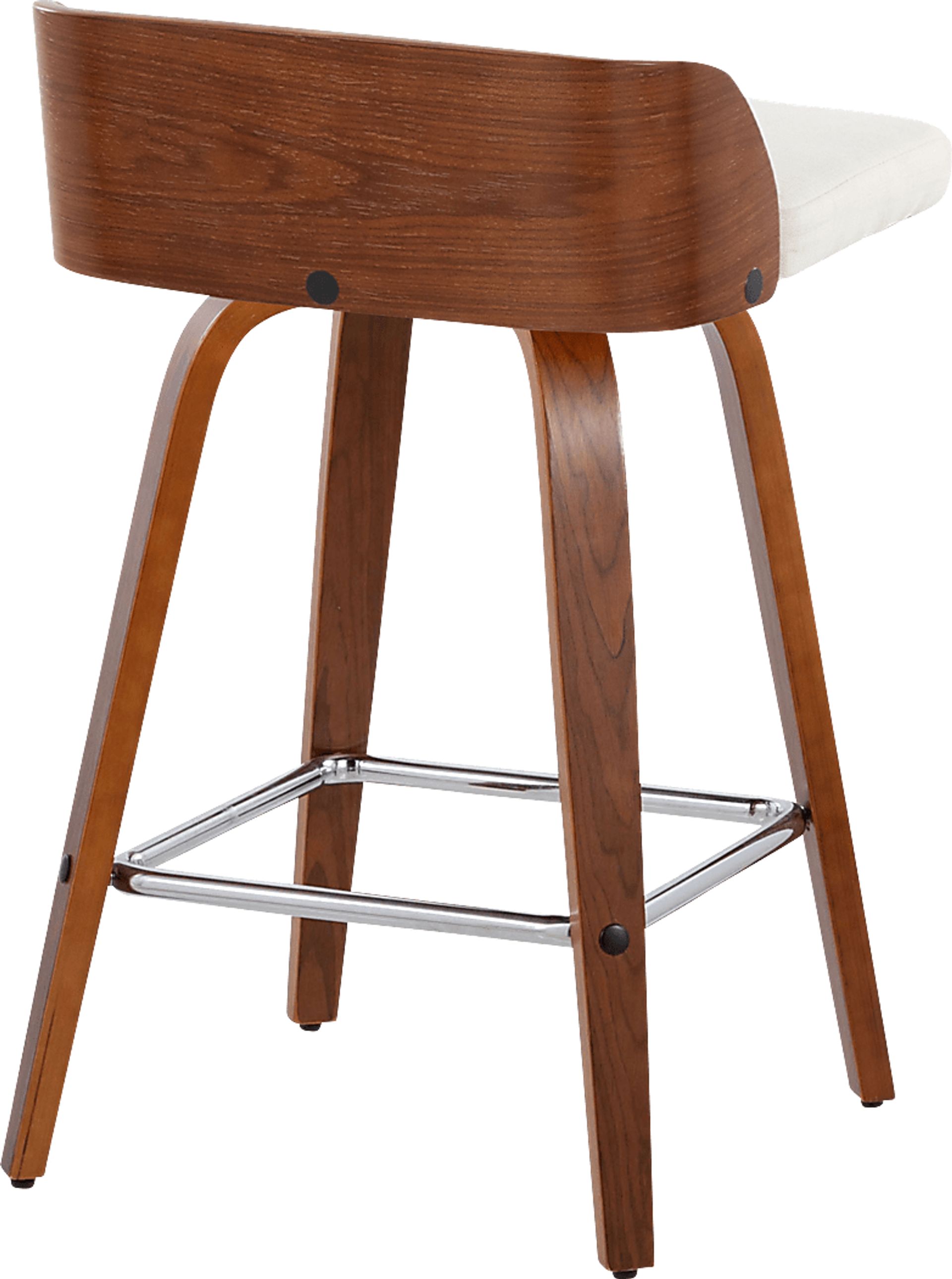 Wetherburn II Cream Swivel Counter Height Stool, Set of 2 - Image 6
