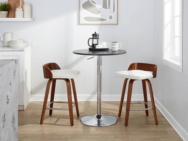 Wetherburn II Cream Swivel Counter Height Stool, Set of 2 - Thumbnail - Image 10