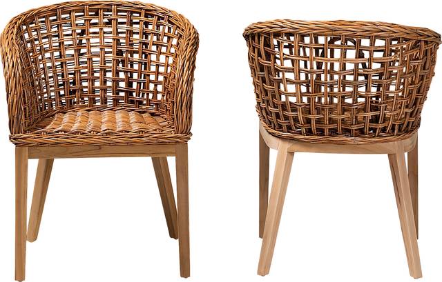 Wetherell Brown Dining Chair, Set of 2 - Thumbnail - Image 3