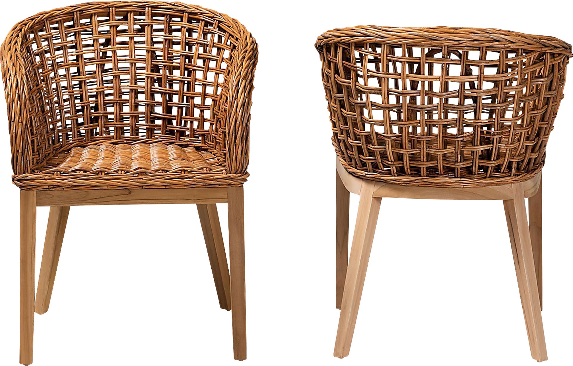 Wetherell Brown Dining Chair, Set of 2 - Image 3