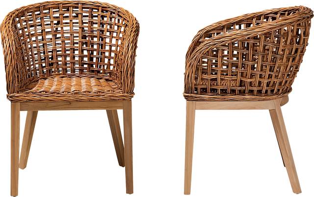 Wetherell Brown Dining Chair, Set of 2 - Thumbnail - Image 4