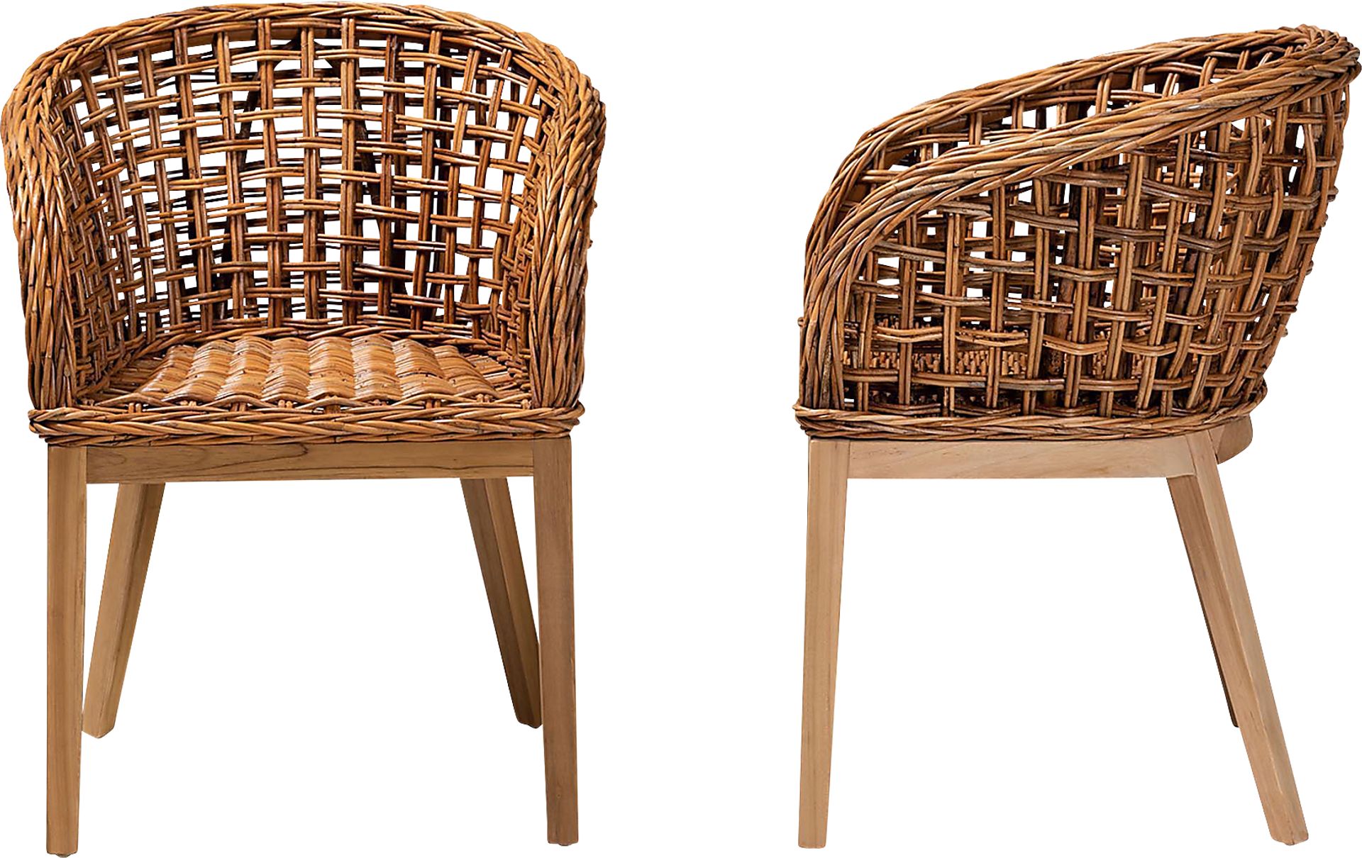 Wetherell Brown Dining Chair, Set of 2 - Image 4