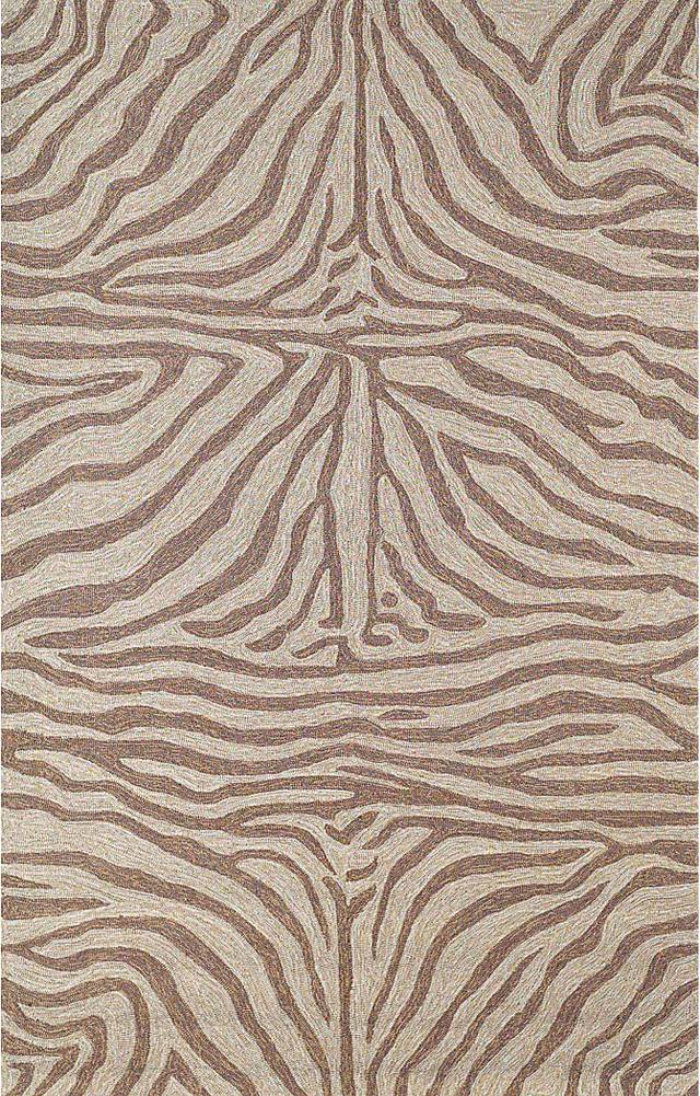 Weto Brown 5' x 7'6 Indoor/Outdoor Rug - Thumbnail - Image 1