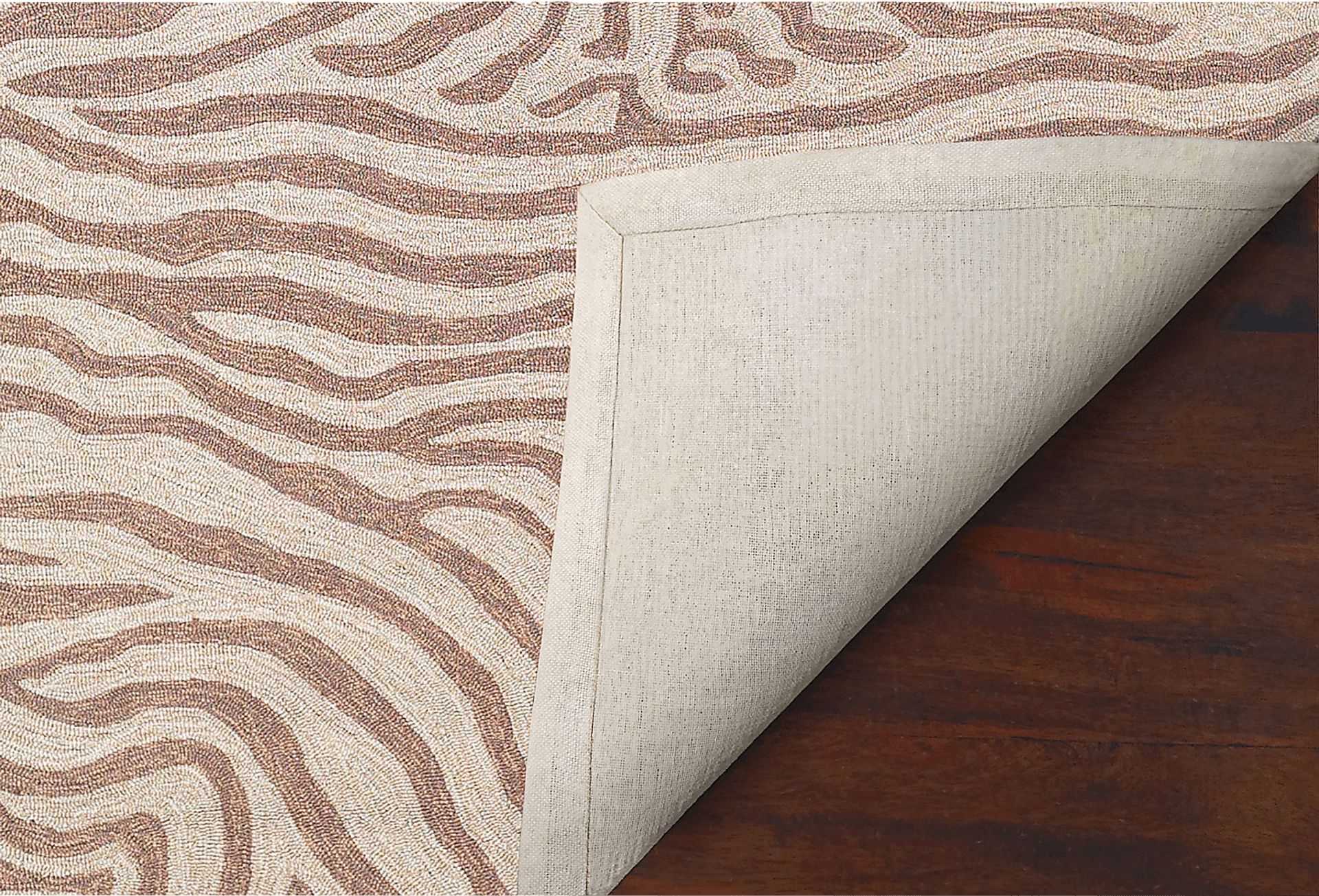 Weto Brown 7'6 x 9'6 Indoor/Outdoor Rug - Image 6